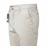 Gurteen - Mens - Stretch Chino - Longford - Light Stone - Wildvine Clothing, Spalding, Lincolnshire