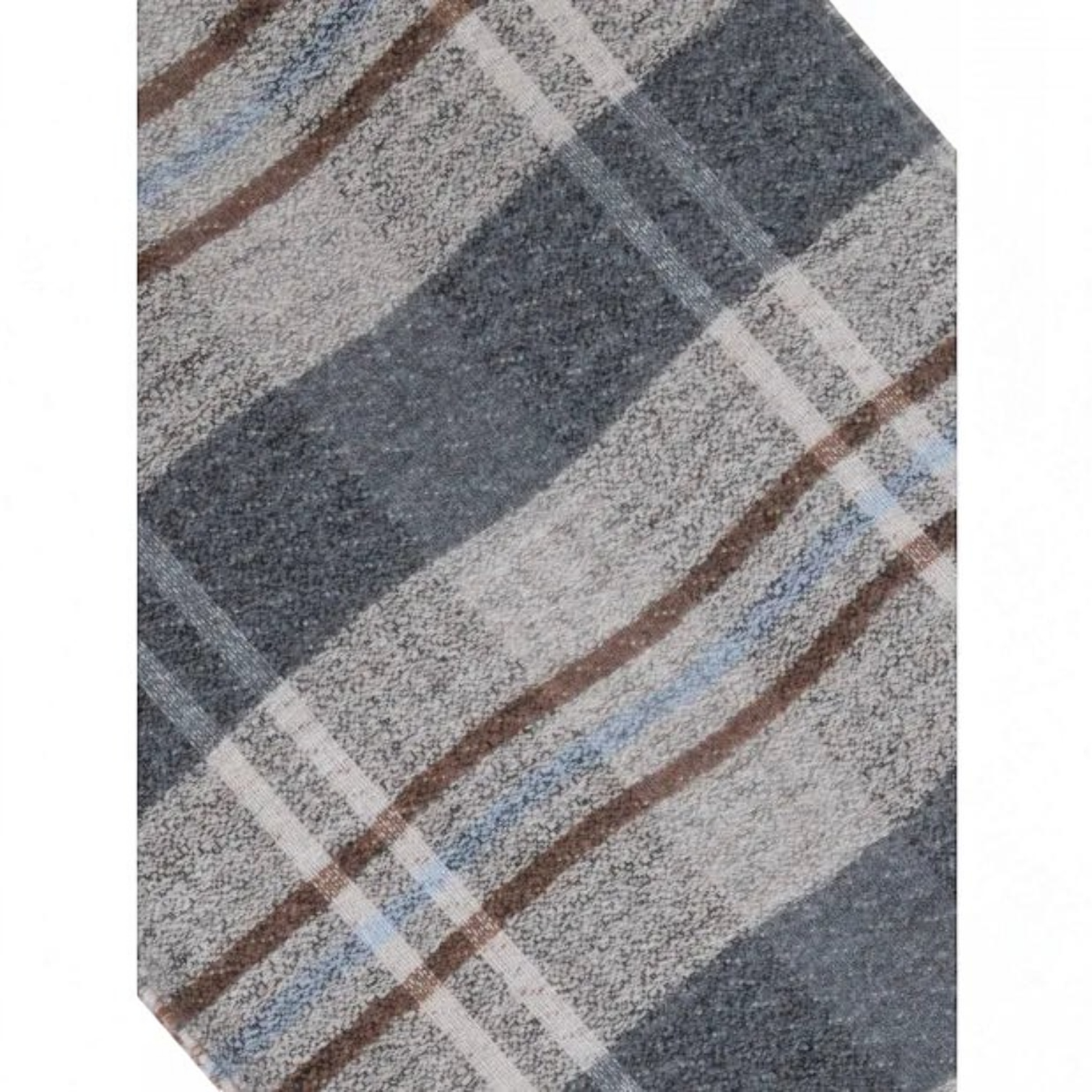 DG's Drifter Mens - Scarf - Tartan - Muted Brown / Grey - 59004 43 - Wildvine Clothing, Spalding, Lincolnshire