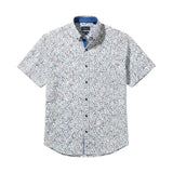 Gurteen - Mens - Seville - Modern Fit / Short Sleeved - Vine print - 51048 936 - Wildvine Clothing, Spalding, Lincolnshire