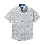 Gurteen - Mens - Seville - Modern Fit / Short Sleeved - Vine print - 51048 936 - Wildvine Clothing, Spalding, Lincolnshire