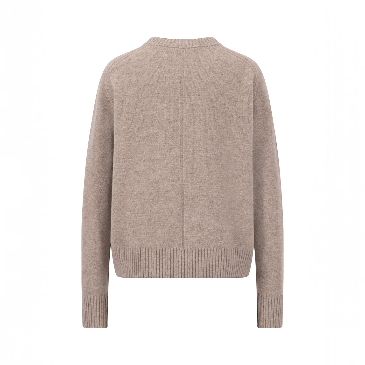 Fynch-Hatton - Ladies - Merino Wool Crew Neck Jumper - Urban Taupe - 26097442 851 - Wildvine Clothing, Spalding, Lincolnshire