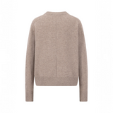 Fynch-Hatton - Ladies - Merino Wool Crew Neck Jumper - Urban Taupe - 26097442 851 - Wildvine Clothing, Spalding, Lincolnshire