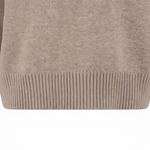 Fynch-Hatton - Ladies - Merino Wool Crew Neck Jumper - Urban Taupe - 26097442 851 - Wildvine Clothing, Spalding, Lincolnshire