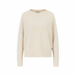 Fynch-Hatton - Ladies Pullover - O-Neck Merrino Wool - Milk 122 - Wildvine Clothing, Spalding, Lincolnshire