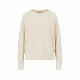 Fynch-Hatton - Ladies Pullover - O-Neck Merrino Wool - Milk 122 - Wildvine Clothing, Spalding, Lincolnshire