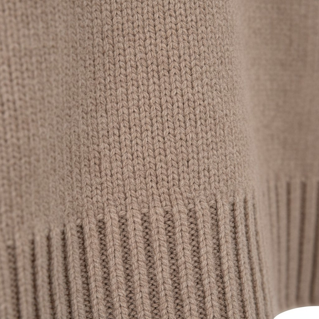 Fynch-Hatton - Ladies Pullover - O-Neck Merrino Wool - Cappuchino 842 - Wildvine Clothing, Spalding, Lincolnshire