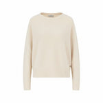 Fynch-Hatton - Ladies Pullover - O-Neck Merrino Wool - Milk 122 - Wildvine Clothing, Spalding, Lincolnshire