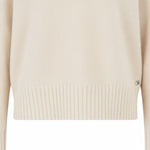 Fynch-Hatton - Ladies Pullover - O-Neck Merrino Wool - Milk 122 - Wildvine Clothing, Spalding, Lincolnshire