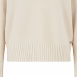 Fynch-Hatton - Ladies Pullover - O-Neck Merrino Wool - Milk 122 - Wildvine Clothing, Spalding, Lincolnshire