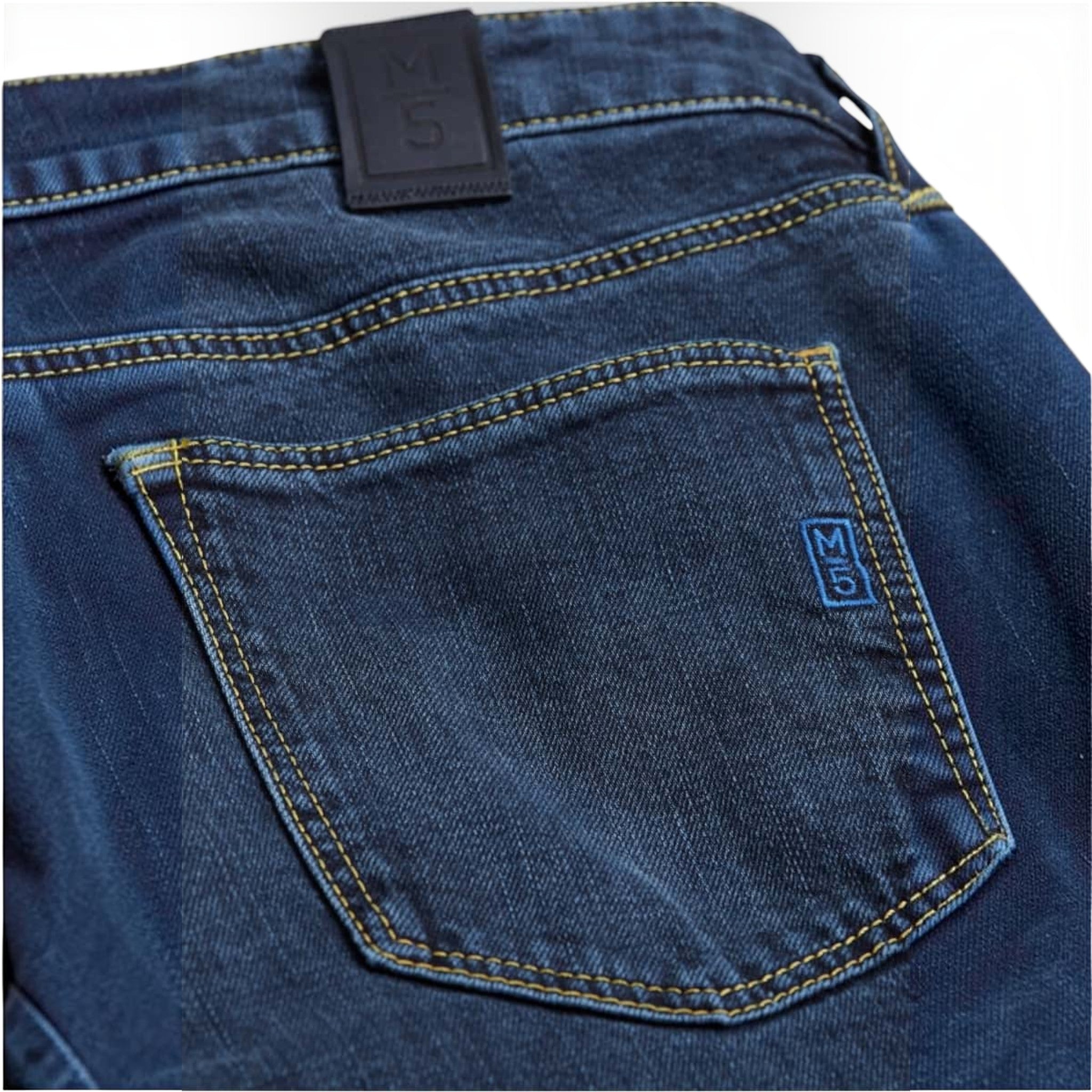 MEYER M5 Mens Jeans – 9-6207 18 Slim Cross Denim – Modern Fit - Overdyed Blue - Wildvine Clothing, Spalding, Lincolnshire