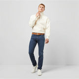 MEYER M5 Mens Jeans – 9-6207 18 Slim Cross Denim – Modern Fit - Overdyed Blue - Wildvine Clothing, Spalding, Lincolnshire