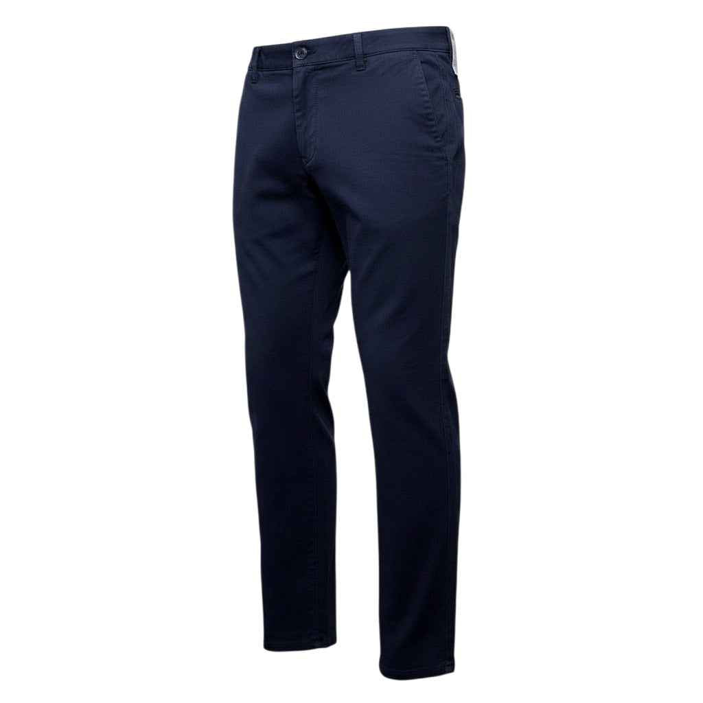 MEYER Silverstone Mens Trousers – 2-5625 18 - 5 Pocket Luxury Chinos - Modern Fit – Navy
