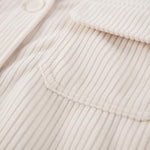 Fynch-Hatton - Ladies Overshirt - Corduroy - Milk 122 - Wildvine Clothing, Spalding, Lincolnshire