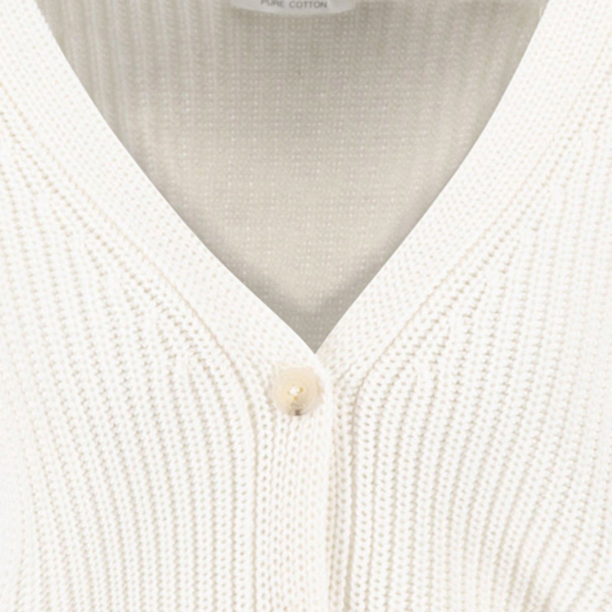 Fynch-Hatton - Ladies Cardigan Cotton - Milk 122 - Wildvine Clothing, Spalding, Lincolnshire