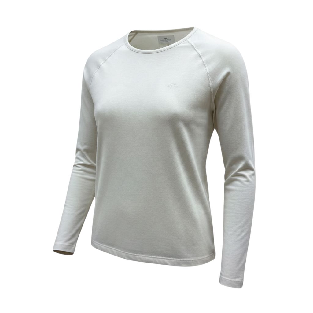 Fynch-Hatton - Ladies Jersey - Long Sleeve - Milk 122 - 26146234 122 - Wildvine Clothing, Spalding, Lincolnshire