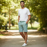 Gurteen - Mens Shorts - Summer Bermuda - Cove - Mint - 59002 063 - Wildvine Clothing, Spalding, Lincolnshire