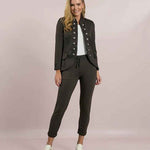 D.E.C.K By Decollage - Zip Pocket Joggers- Mulberry - Wildvine Clothing, Spalding, Lincolnshire