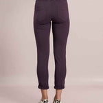 D.E.C.K By Decollage - Zip Pocket Joggers- Mulberry - Wildvine Clothing, Spalding, Lincolnshire