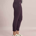 D.E.C.K By Decollage - Zip Pocket Joggers- Mulberry - Wildvine Clothing, Spalding, Lincolnshire