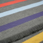Swole Panda - Mens Multi Fine Stripe Bamboo Scarf - Wildvine Clothing, Spalding, Lincolnshire
