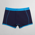 Swole Panda - Mens Bamboo Boxers - Navy / Blue Band - Wildvine Clothing, Spalding, Lincolnshire