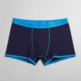 Swole Panda - Mens Bamboo Boxers - Navy / Blue Band - Wildvine Clothing, Spalding, Lincolnshire