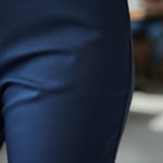Pinnns - Ladies - Slim Leg Bengaline Ankle Grazer With Back Split - Navy 302CT - Wildvine Clothing, Spalding, Lincolnshire
