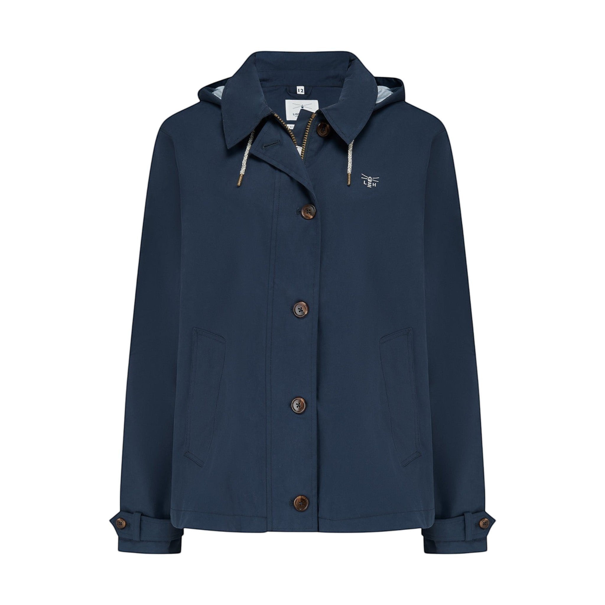 Lighthouse - Ladies Blair Coat - Navy - Wildvine Clothing, Spalding, Lincolnshire