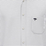 Fynch-Hatton Men's All Season Oxford Shirt – Navy Check - Wildvine Clothing, Spalding, Lincolnshire