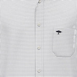 Fynch-Hatton Men's All Season Oxford Shirt – Navy Check - Wildvine Clothing, Spalding, Lincolnshire