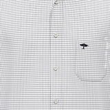 Fynch-Hatton Men's All Season Oxford Shirt – Navy Check - Wildvine Clothing, Spalding, Lincolnshire