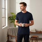 Fynch-Hatton - Mens T-Shirt - Premium Cotton - Navy - Wildvine Clothing, Spalding, Lincolnshire