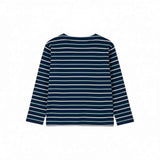 Lighthouse - Ladies Causeway II Top - Navy Cream/Sage Stripe - Wildvine Clothing, Spalding, Lincolnshire