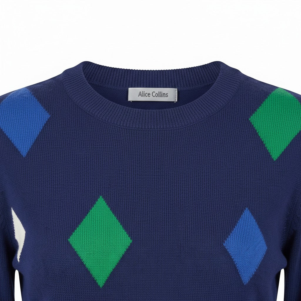 Alice Collins - Olivia Pullover - Rich Navy - 037A101 - Wildvine Clothing, Spalding, Lincolnshire