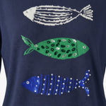 Alice Collins - Verna Pullover - Rich Navy - 037A282 - Wildvine Clothing, Spalding, Lincolnshire