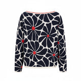 Alice Collins - Daisy Pullover - Wild Oat/Rich Navy - Wildvine Clothing, Spalding, Lincolnshire