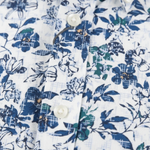 Fynch-Hatton Men's Regular Short Sleeve Casual Shirt - Premium Floral Print – Navy - Wildvine Clothing, Spalding, Lincolnshire