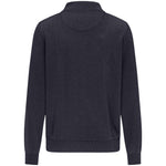 Fynch-Hatton - Mens Knitwear - Zip Troyer - Navy - Wildvine Clothing, Spalding, Lincolnshire