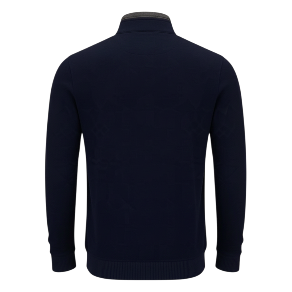 DG's Drifter Mens - Half Zip Sweatshirt - Navy - 355222-78 - Wildvine Clothing, Spalding, Lincolnshire