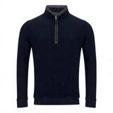 DG's Drifter Mens - Half Zip Sweatshirt - Navy - 355222-78 - Wildvine Clothing, Spalding, Lincolnshire