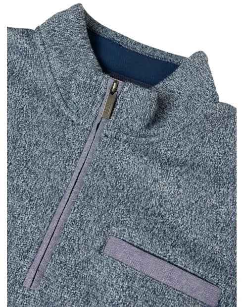DG's Drifter Mens - Half Zip Casual Sweatshirt - Navy - 355703-78 - Wildvine Clothing, Spalding, Lincolnshire