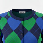 Alice Collins - Ekaterina Cardigan - Rich Navy - 037A015 - Wildvine Clothing, Spalding, Lincolnshire