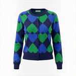 Alice Collins - Ekaterina Cardigan - Rich Navy - 037A015 - Wildvine Clothing, Spalding, Lincolnshire