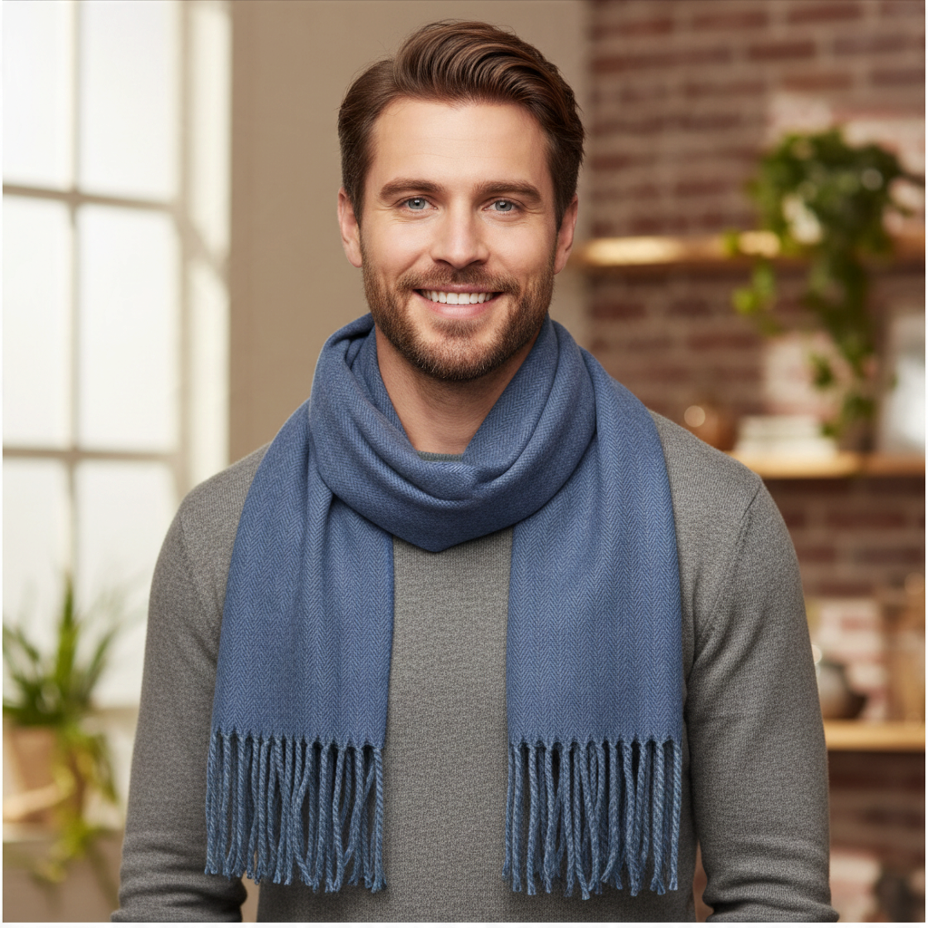 DG's Drifter Mens - Scarf - Navy - 58490 27 - Wildvine Clothing, Spalding, Lincolnshire