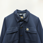 Gabicci Vintage - Mens Leigh Jersey Overshirt - Navy - V57GD06 - Wildvine Clothing, Spalding, Lincolnshire