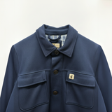 Gabicci Vintage - Mens Leigh Jersey Overshirt - Navy - V57GD06 - Wildvine Clothing, Spalding, Lincolnshire