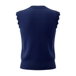 Alice Collins - Highland Cattle Slipover - Rich Navy - 037A140 - Wildvine Clothing, Spalding, Lincolnshire