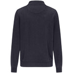 Fynch-Hatton - Mens Knitwear - Zip Troyer - Navy - Wildvine Clothing, Spalding, Lincolnshire