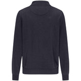 Fynch-Hatton - Mens Knitwear - Zip Troyer - Navy - Wildvine Clothing, Spalding, Lincolnshire