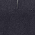 Fynch-Hatton - Mens Knitwear - Zip Troyer - Navy - Wildvine Clothing, Spalding, Lincolnshire